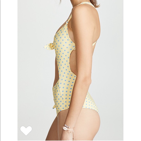 NWT For Love and Lemons 🍋 Limoncello Swimsuit Bathing suit One Piece - Picture 5 of 7